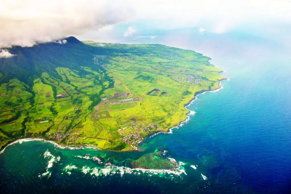St. Kitts and Nevis Island aerial view